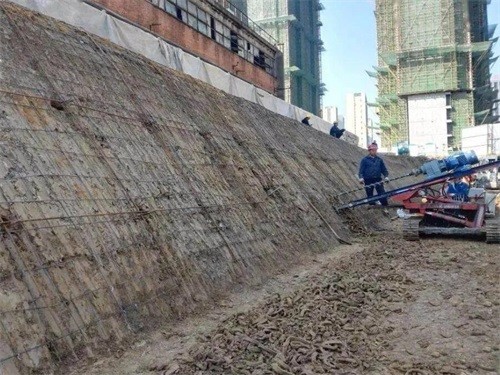 洪雅建筑边坡支护
