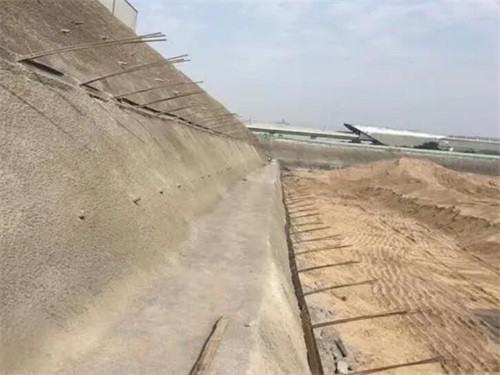 洪雅河道边坡加固